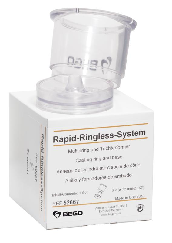 Sistema de mufla Rapid-Ringless, tamaño 6