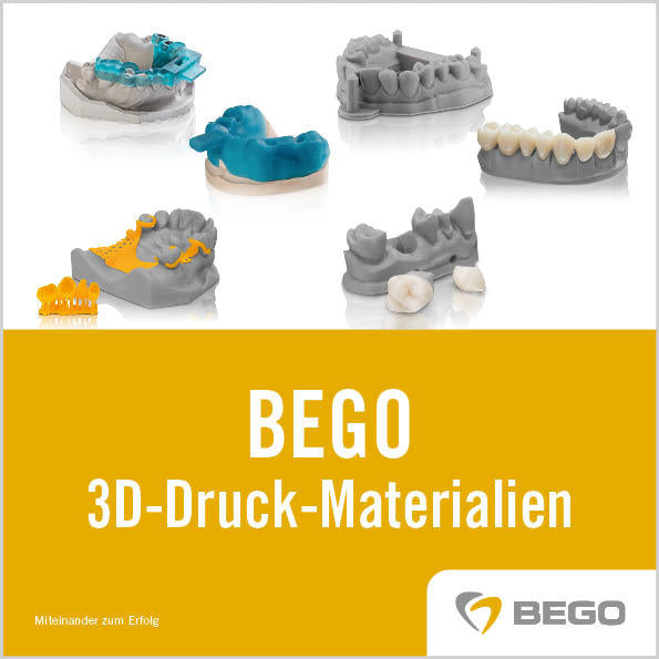 Visión global de los materiales de impresión en 3D Varseo de BEGO