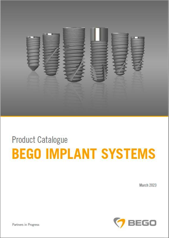 BEGO Implant Systems Product Catalogue - EN